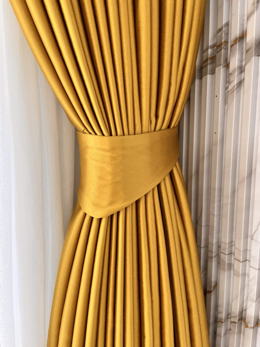 NURU BLACKOUT MUSTARD CURTAIN